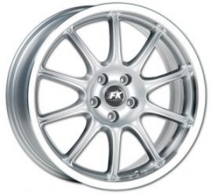 Bild von 18x11  FK Alufelge Typ SD silber-poliert, 5x130 et65 (4x98-114 /5x98-120)