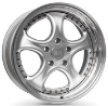 Bild von 18x11.5 RH AL 3tlg. silber-poliert, 5x98-130 (4x98-100 /5x98-120) *