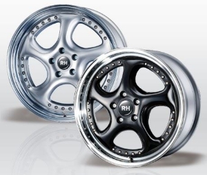 Bild von 18x10.5 RH P 3tlg silber-poliert 5x130 (4x98-100 /5x98-130)