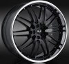 Bild von 20x10.5  SAT RS Sport schwarz-poliert, 5x110-130 (4x98-114 /5x98-130) *