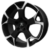 Bild von 22x11.5  Ghost 5 schwarzmatt-front-poliert (limited-edition), 5x110-130 (4x98-114 /5x98-130)