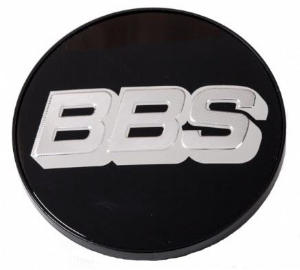 Bild von Nabendeckel 56mm(A) BBS schwarz/silber *