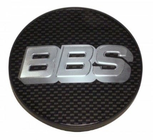 Bild von Nabendeckel 64.5mm(A) BBS carbon/silber *