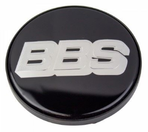 Bild von Nabendeckel 70.6mm(A) BBS schwarz/silber *