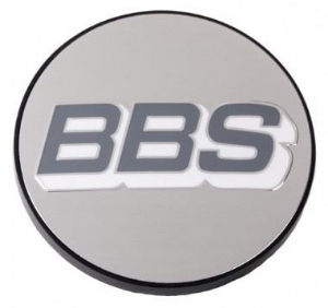 Bild von Nabendeckel 70.6mm(A) BBS silber/schwarz *