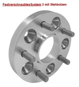 Bild von Distanzscheibe 20mm 5x139.7-108.6 aus Alu mit Anschraub-Ausf. *