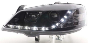 Bild von Scheinwerfer Opel Astra G Jg.10.97-, schwarz led *