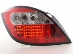 Bild von Heckleuchten Opel Astra H, chrom/rot led *